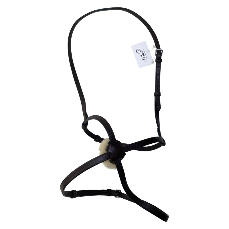 Flat Figure 8 Noseband in Havana