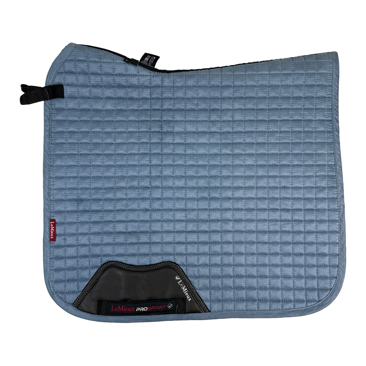 LeMieux Suede Dressage Pad in Ice Blue