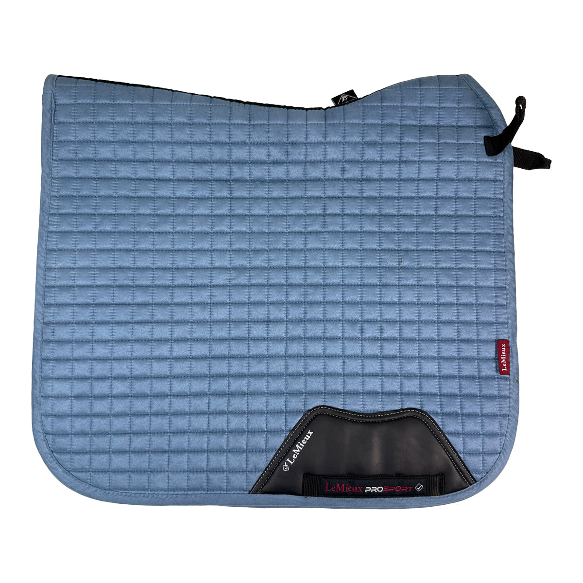 LeMieux Suede Dressage Pad in Ice Blue