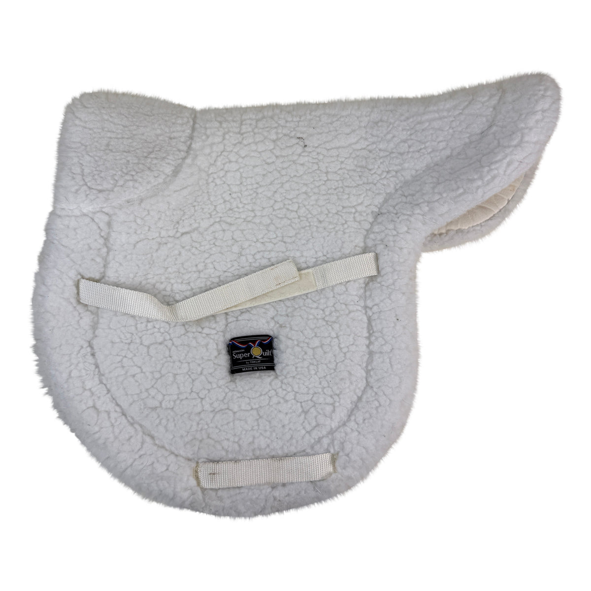 Toklat Medallion 'SuperQuilt' High-Wither Saddle Pad in White