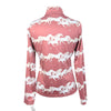 Rönner Aspen Zip Shirt in Red/Running Horses