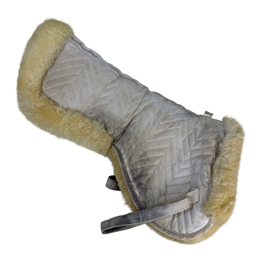 Fleeceworks Therewool Classic Halfpad in White