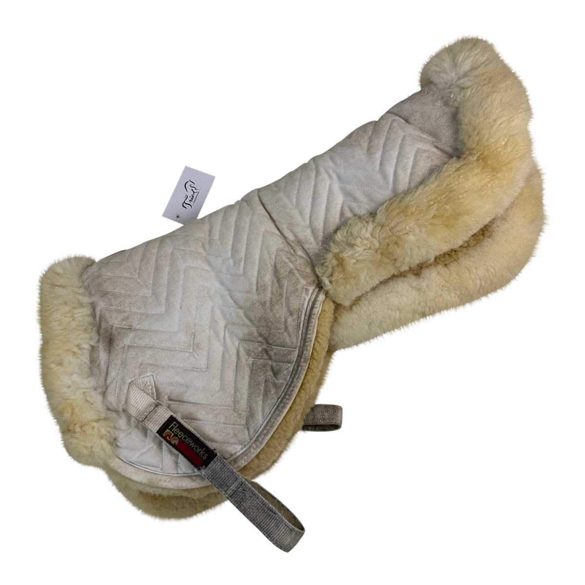 Fleeceworks Therewool Classic Halfpad in White