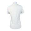 Rider's Gene Short Sleeve Jersey Competition Polo in Navy/White