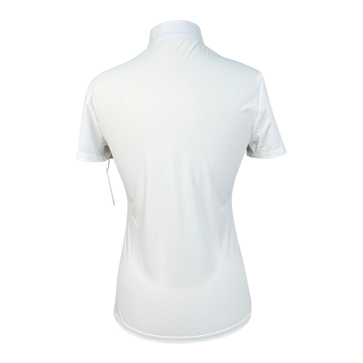 Rider's Gene Short Sleeve Jersey Competition Polo in Navy/White