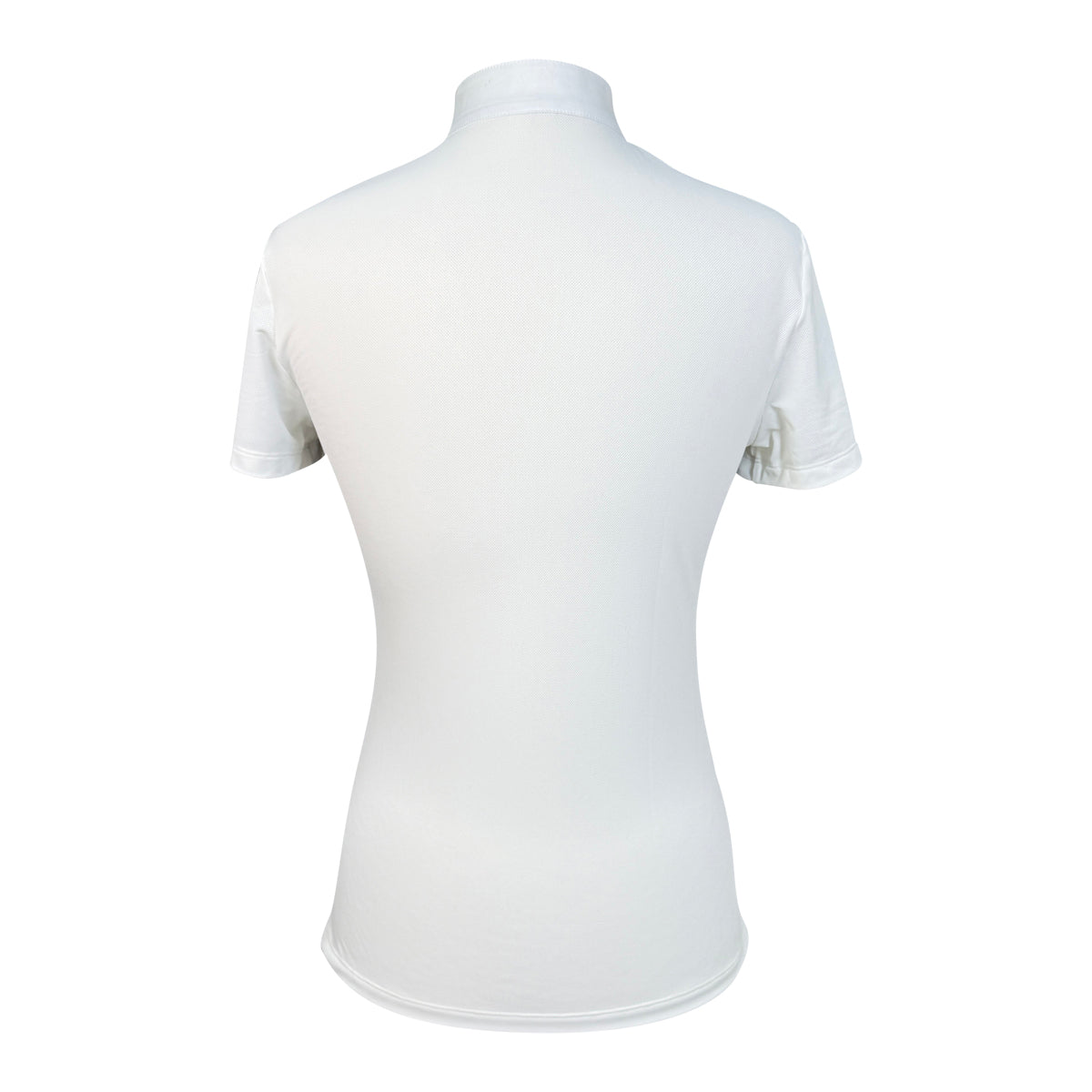 Rider's Gene Short Sleeve Jersey Competition Polo in Dark Grey/White