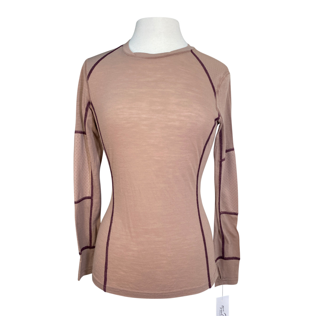Dover Saddlery Stride 'Challenge' Top in Dusty Pink