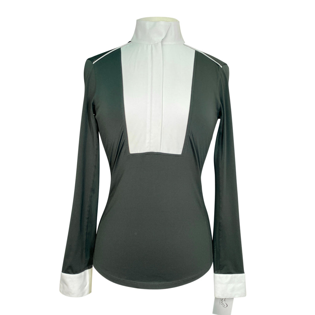 Chestnut Bay SkyCool 'Liberty' Show Shirt in Hunter