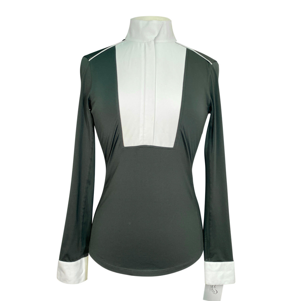 Chestnut Bay SkyCool 'Liberty' Show Shirt in Hunter