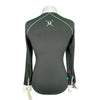 Back of Chestnut Bay SkyCool 'Liberty' Show Shirt in Hunter - Women's 2X