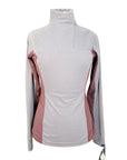Irideon 'Chinchillaaah' Quarter-Zip Top in Fig/Henna
