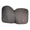 Horse Gloss Dressage Saddle Pad in Satin Steel Blue
