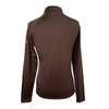HKM 'Functional' Training Shirt in Brown/Sparkle