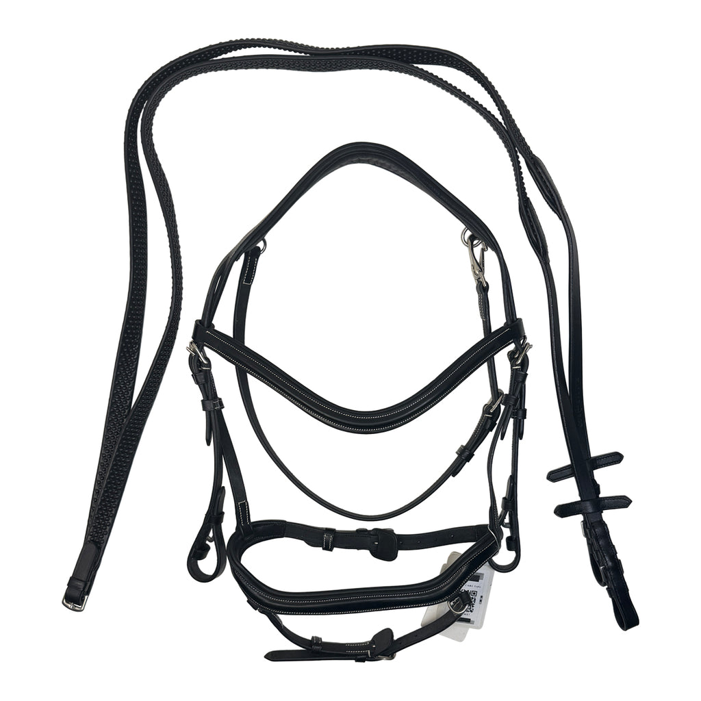 Halter Ego 'Deauville' Anatomical Bridle in Black
