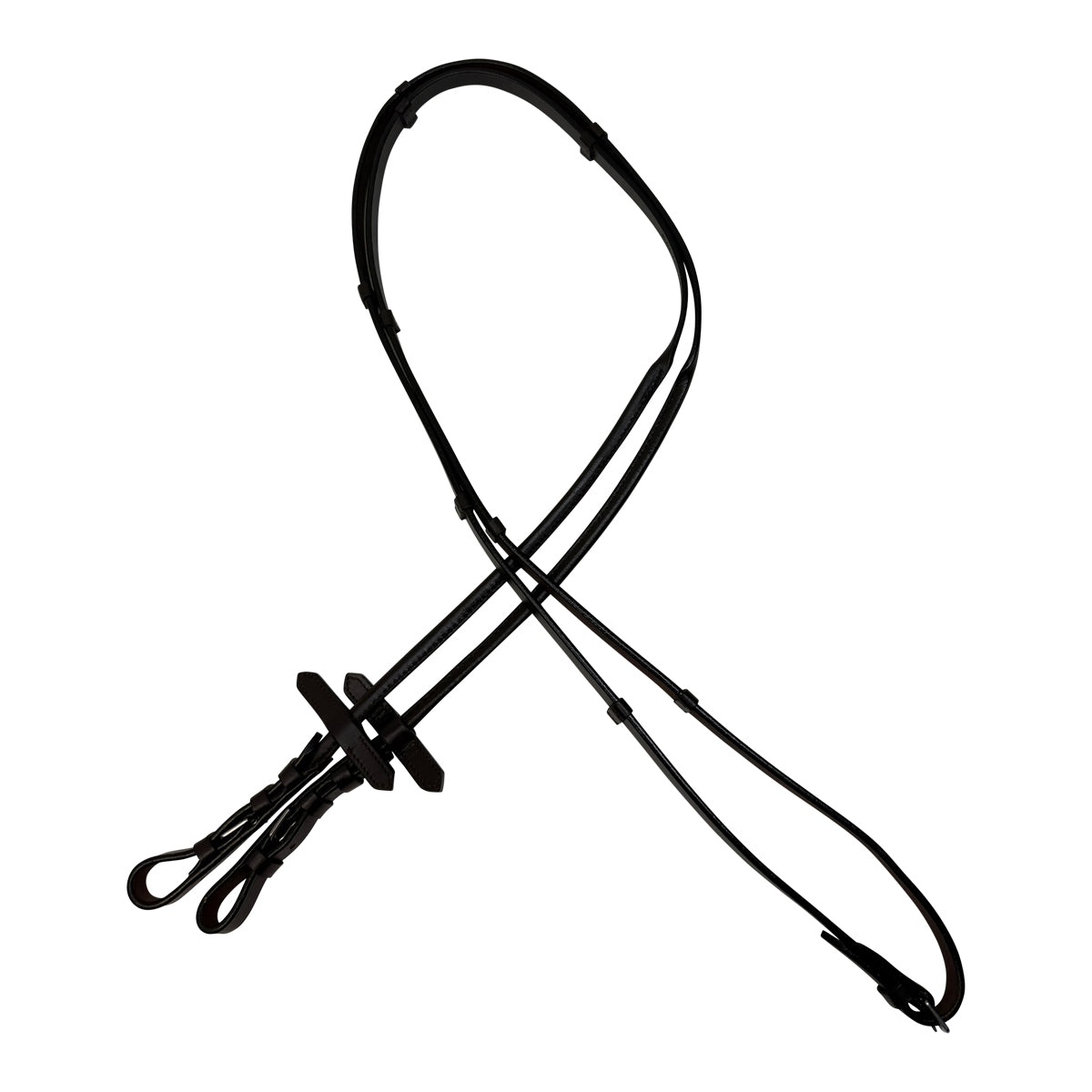 Halter Ego 'Galway' Clincher Flash Bridle in Havana - Cob