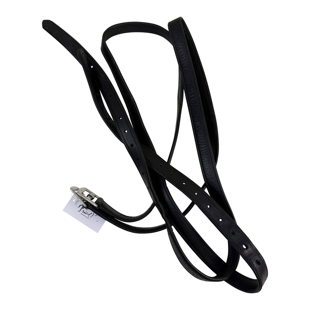 Stirrup Leathers in Black