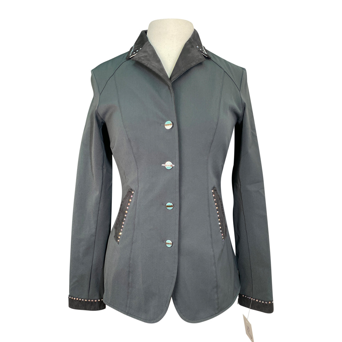 Animo Sport Show Coat in Charcoal