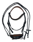 Halter Ego 'Tuscany' Dressage Bridle in Black/Cognac
