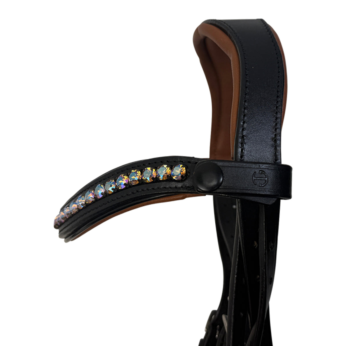 Halter Ego 'Tuscany' Dressage Bridle in Black/Cognac