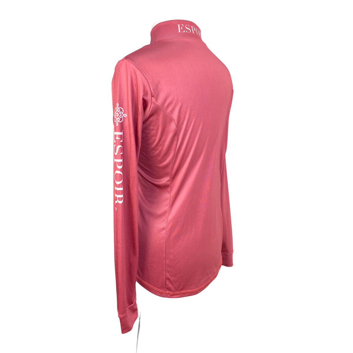 Espoir Lumiere Eternal Collection Quarter Zip Sun Shirt in Mauve