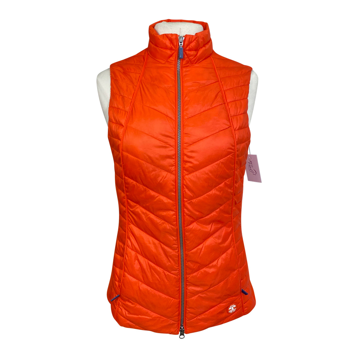 Barbour 'Penhale' FibreDown Vest in Orange