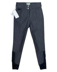 Dover Saddlery 'Dalton' Breeches in Grey Denim