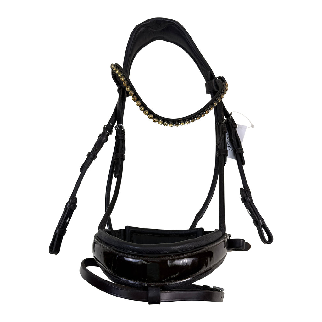 LeMieux 'Kudos' Patent Dressage Bridle in Brown