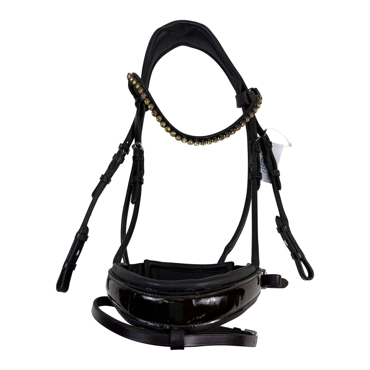 LeMieux 'Kudos' Patent Dressage Bridle in Brown