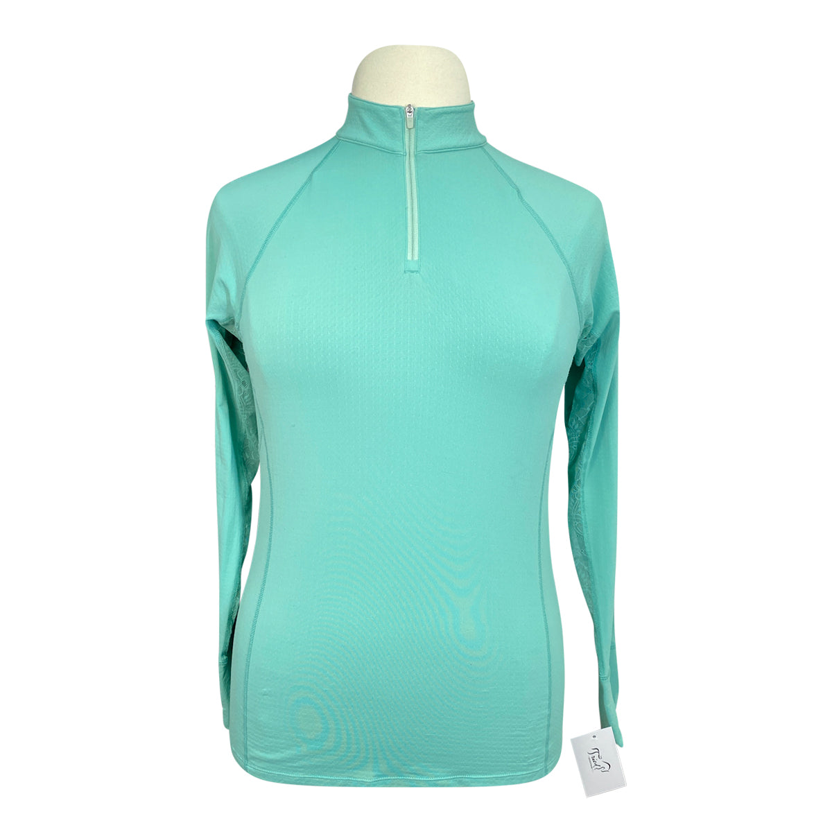 Noble Outfitters 'Ashley' Performance Long Sleeve Shirt in Seafoam
