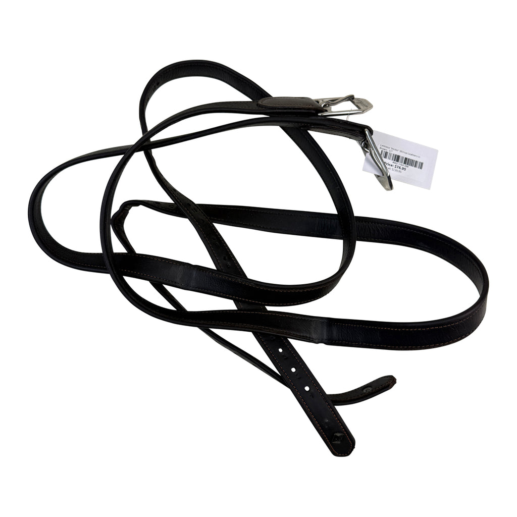 Lemieux 'Vector' Stirrup Leathers in Brown