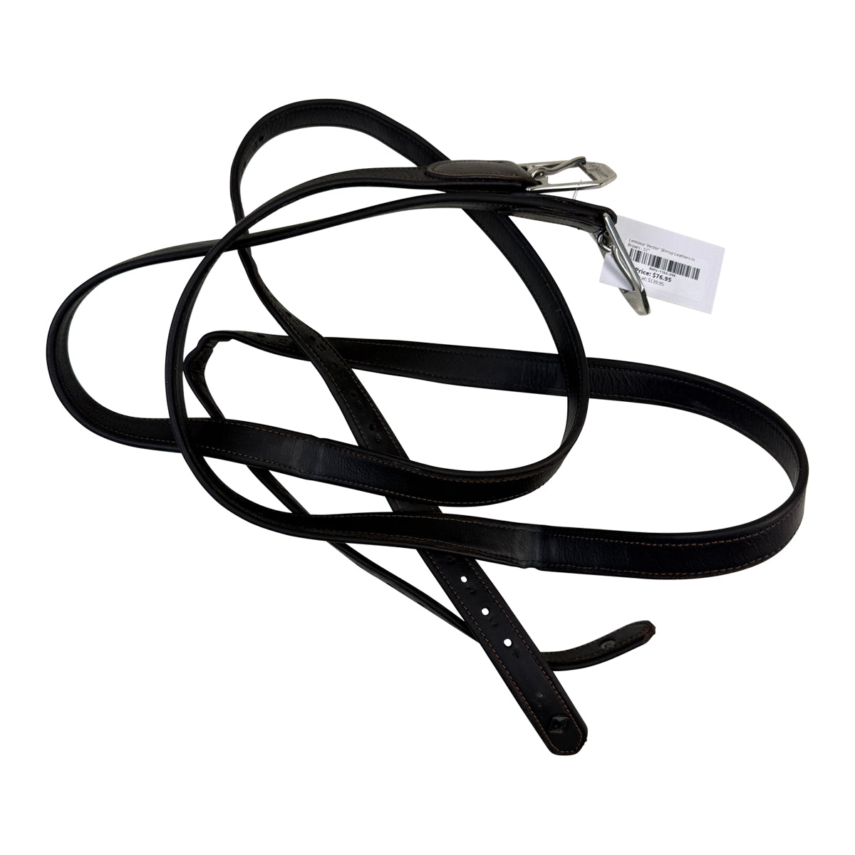 Lemieux 'Vector' Stirrup Leathers in Brown
