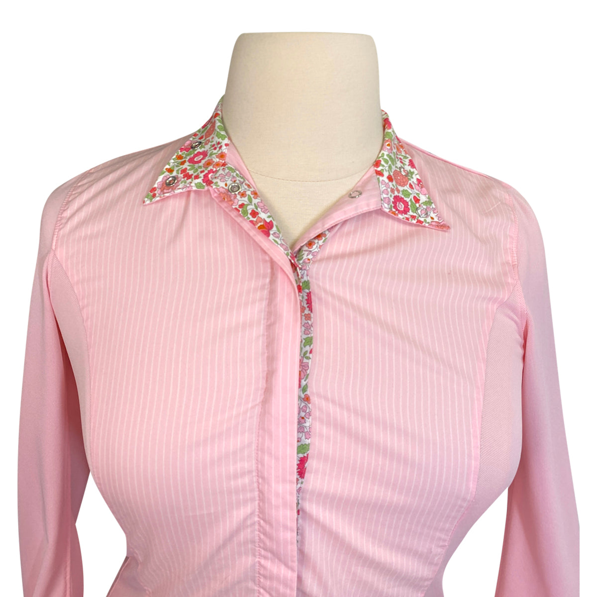 Ariat Pro Series Show Shirt in Pink w/Floral Pattern
