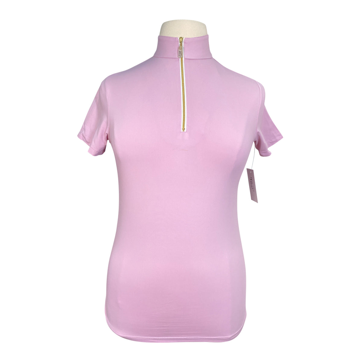 Tailored Sportsman Short Sleeve Ice Fil Shirt in Pale Blush 