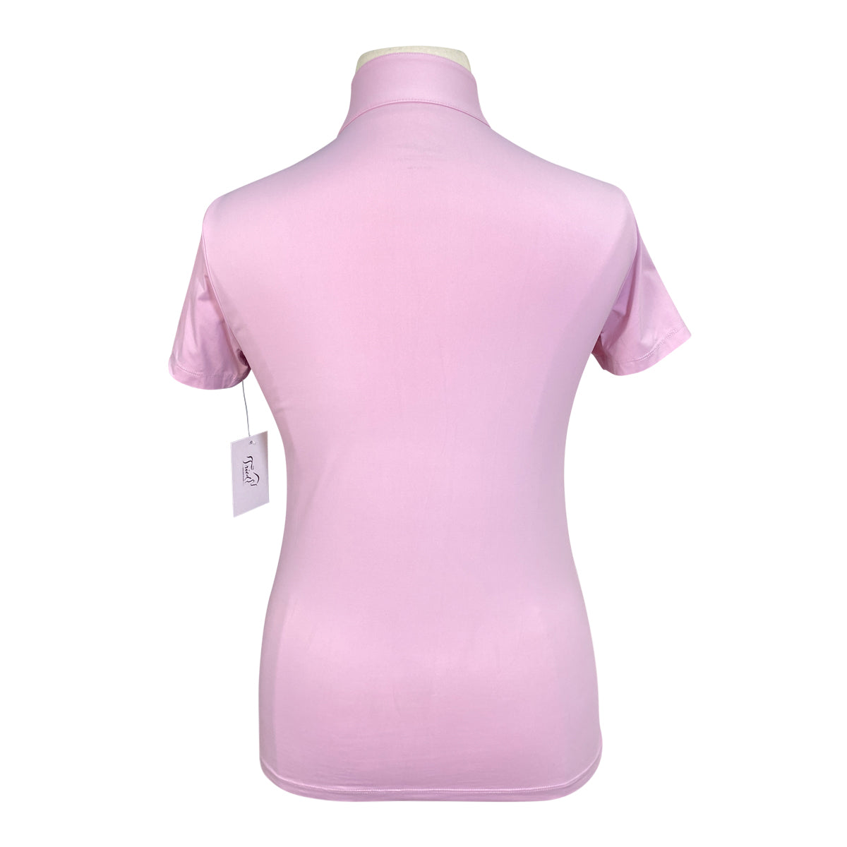 Tailored Sportsman Short Sleeve Ice Fil Shirt in Pale Blush 