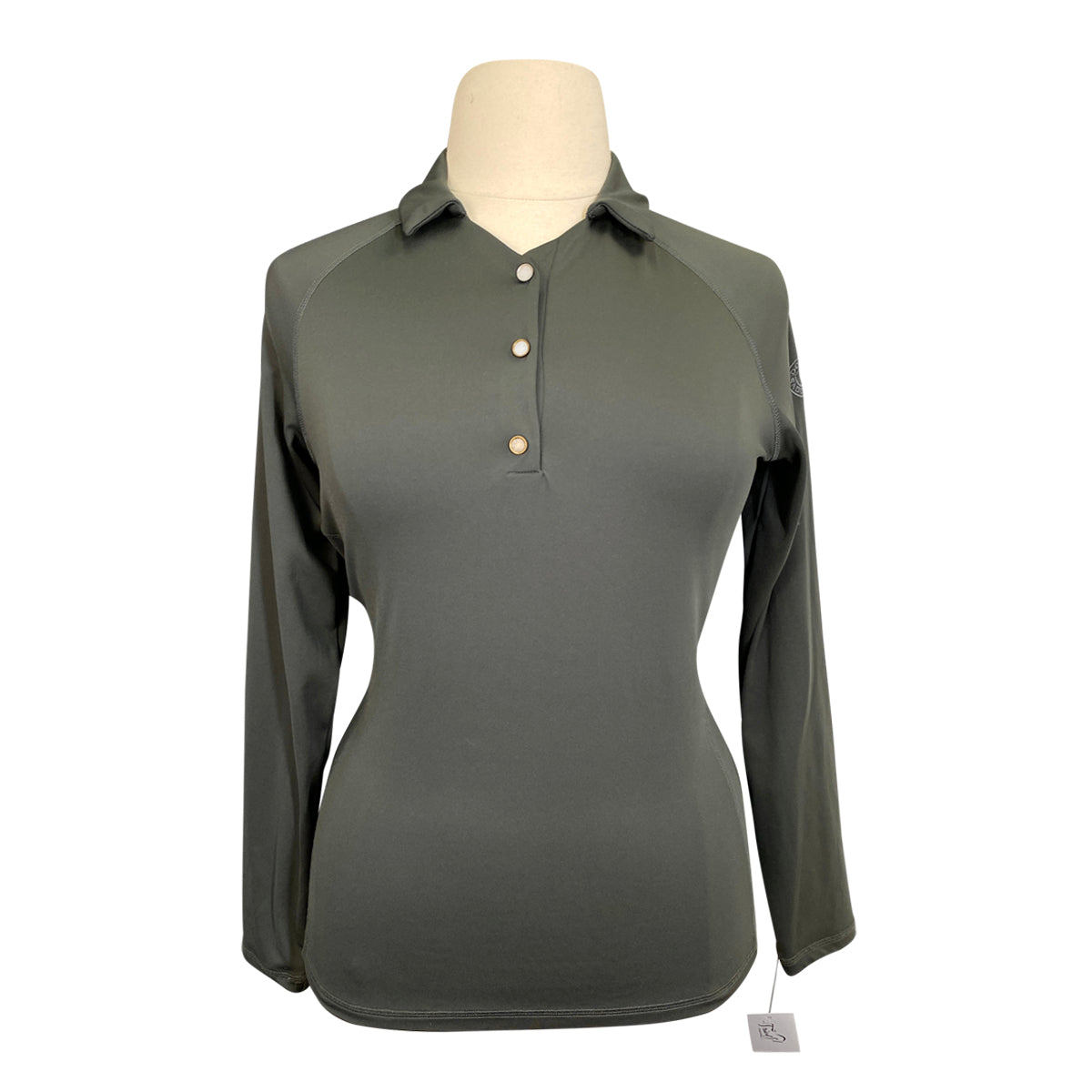 Dover 'Galen' Long Sleeve Shirt in Forest Green
