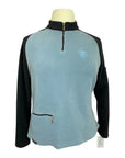 Arista Fleece Jacket in Cornflower/Black