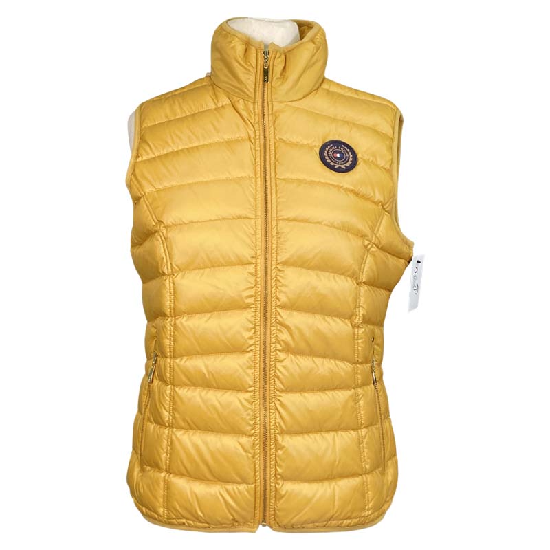 Premier Equine 'Durante' Quilted Vest in Mustard 