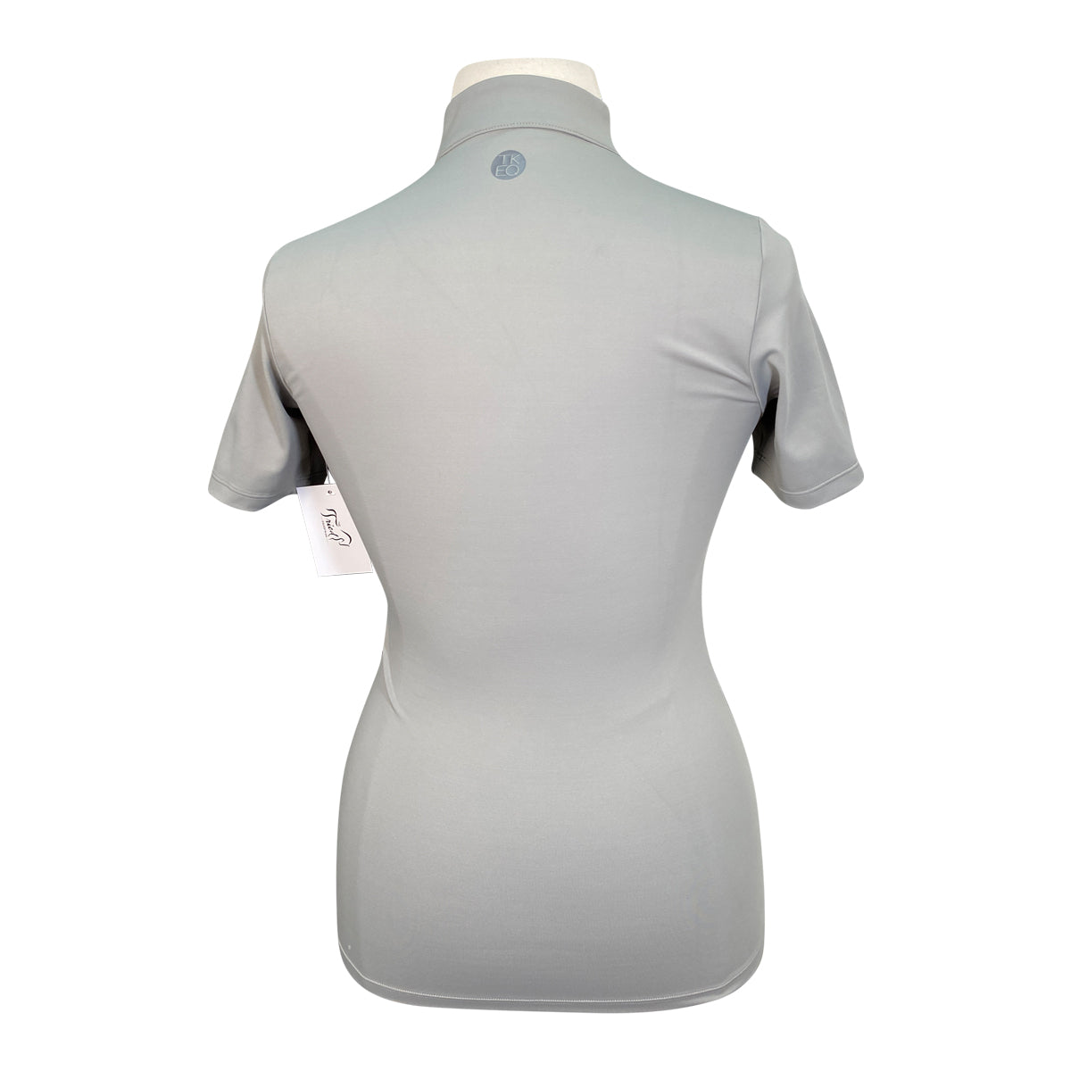 TKEQ 'Quinn' Short Sleeve Shirt in Cloud Grey