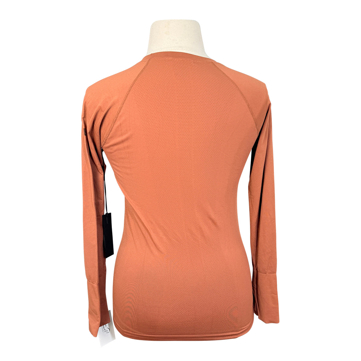Euphoric Equestrian 'Malibu' Long Sleeve Top in Pumpkin
