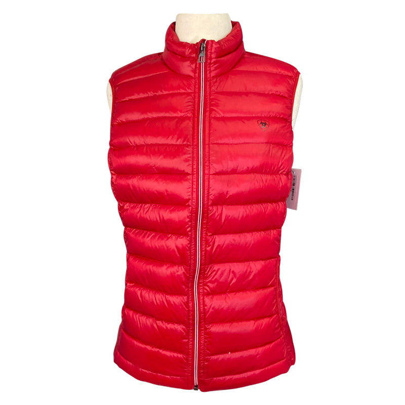 Ariat Ideal Down Vest in Cherry Red 