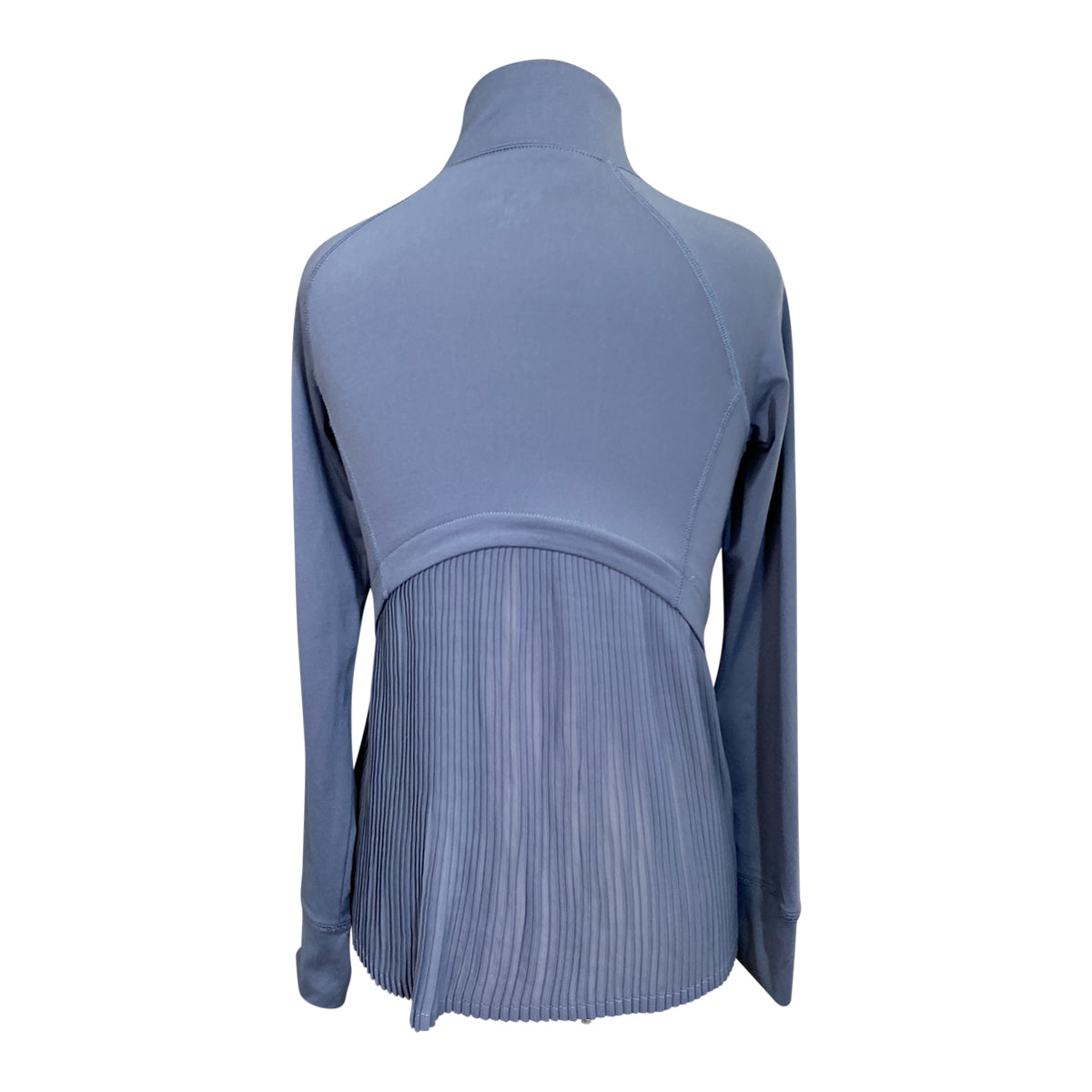 Dover Saddlery Pleated Back Shirt in Powder Blue
