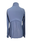Dover Saddlery Pleated Back Shirt in Powder Blue