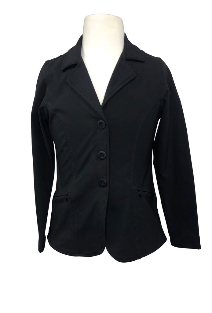 Front of Kerrits Kids 'Competitor Koat' Show Jacket in Black - Children's Large