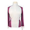 RJ Classics 'Lexi' Long Sleeve Show Shirt in Amaranth