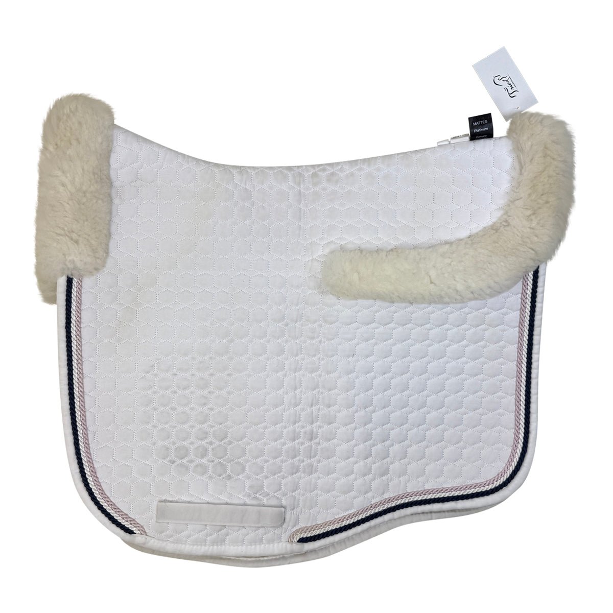 Mattes Eurofit Dressage Pad in White