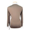Hannah Childs 'Luna' Long Sleeve Show Shirt in Cappuccino