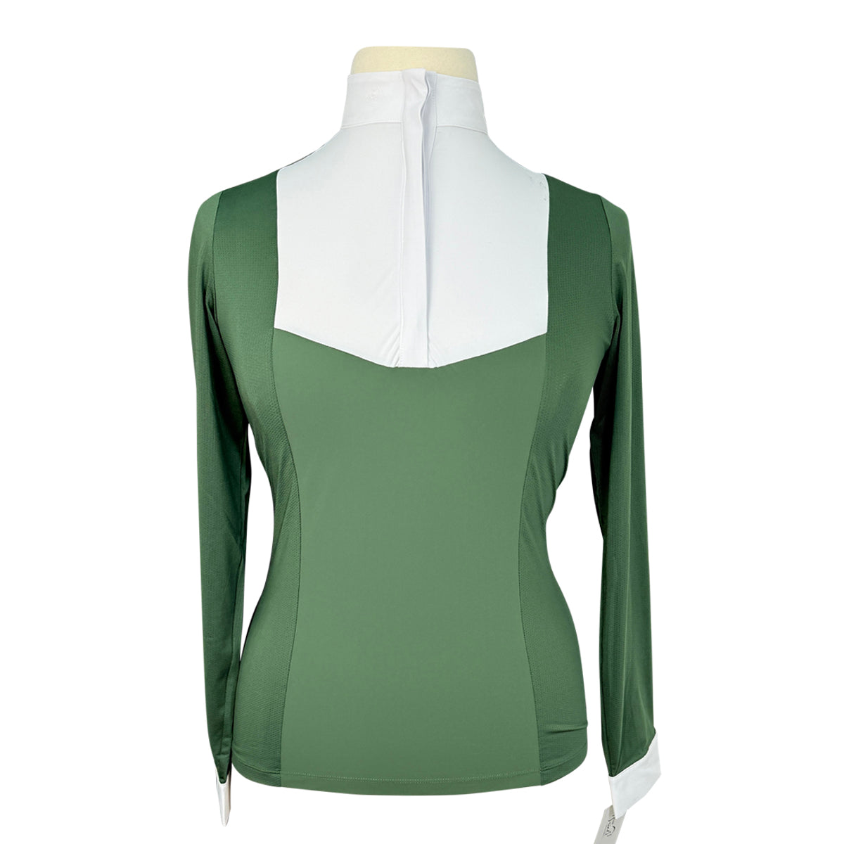 Hannah Childs 'Luna' Long Sleeve Show Shirt in Pine
