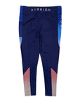 Aubrion 'Broadway' Ombre Full Seat Riding Tights in Navy w/Pink Ombre