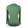 Hannah Childs 'Luna' Long Sleeve Show Shirt in Pine