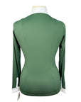 Hannah Childs 'Luna' Long Sleeve Show Shirt in Pine